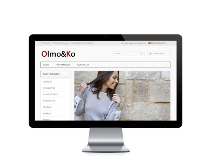 Web del cliente - olmoyko.com