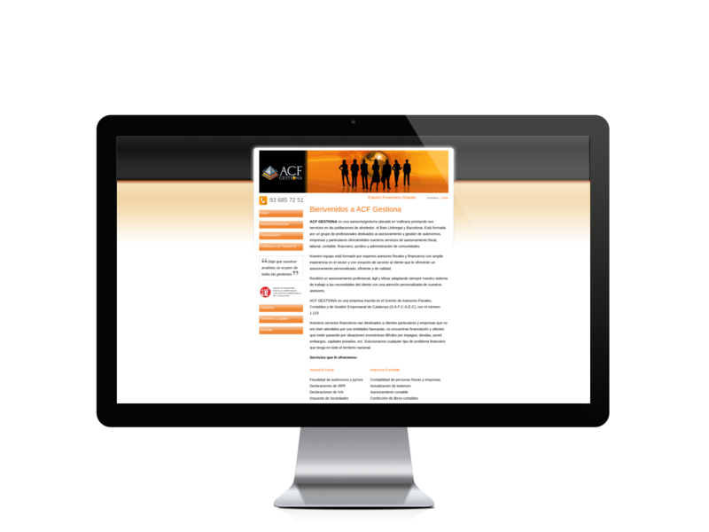 Web del cliente - acfgestiona.com