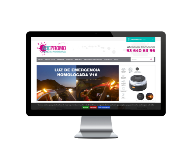 Web del cliente - adepromo.com