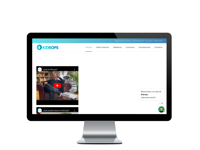 Web del cliente - kidrops.com