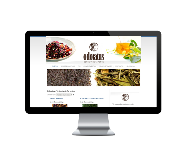 Web del cliente - odoratus.net