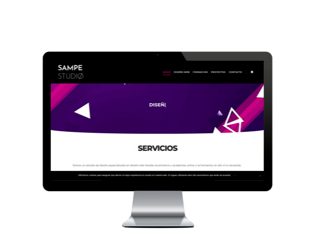 Web del cliente - sampestudio.com
