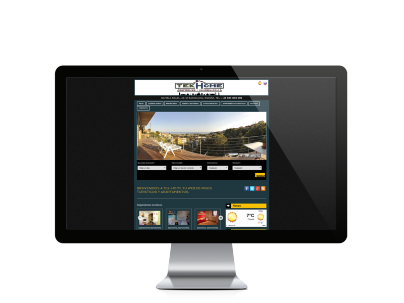 Web del cliente - tek-home.com