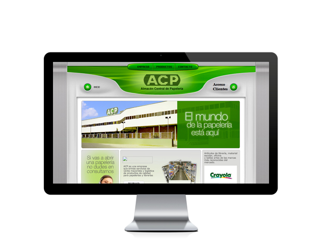 Web del cliente - acpapeleria.es