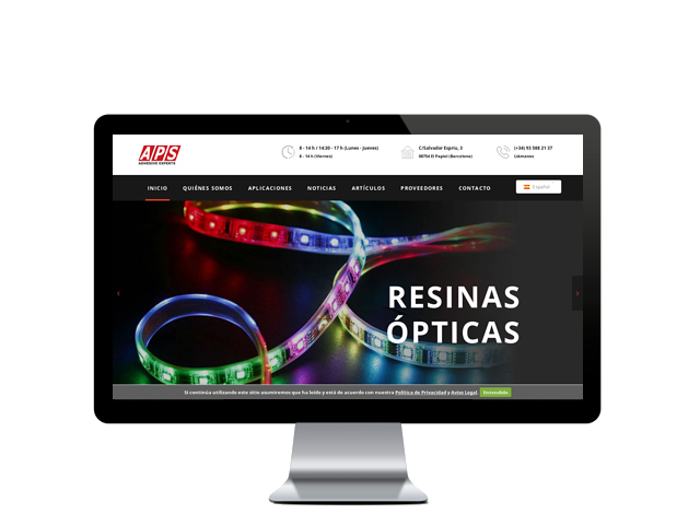 Web del cliente - advancedproser.com