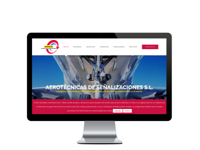 Web del cliente - aerotecsa.com