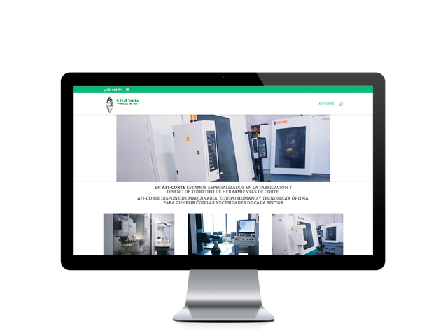 Web del cliente - afi-corte.com