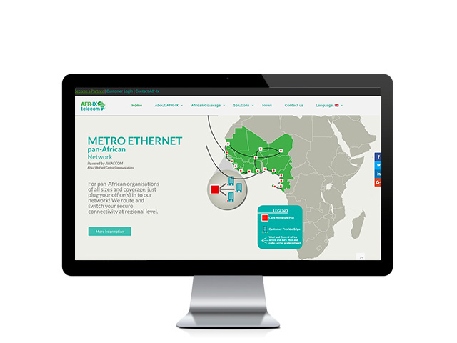 Web del cliente - afr-ix.com