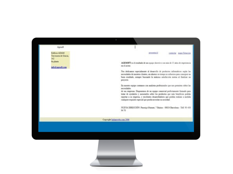 Web del cliente - agesoft.es