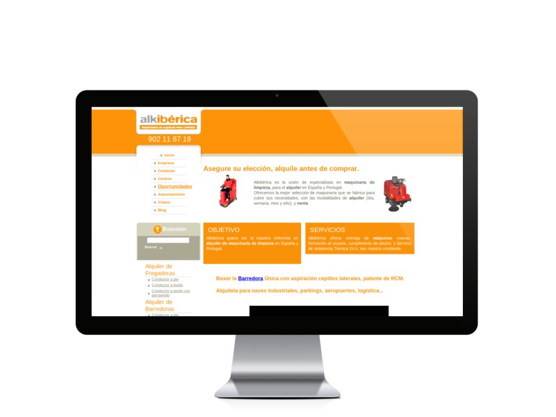 Web del cliente - alkiberica.com
