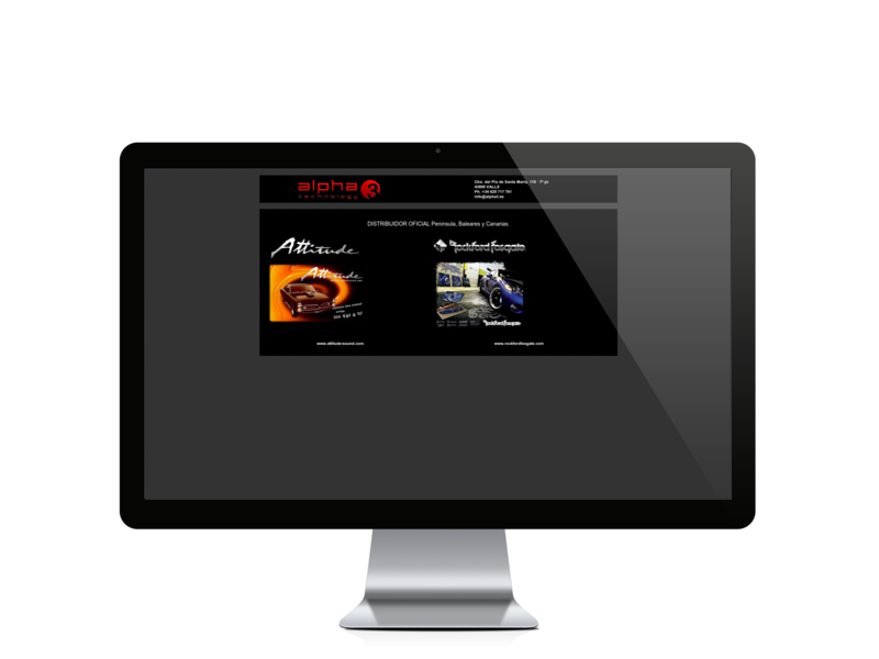Web del cliente - alpha3.es