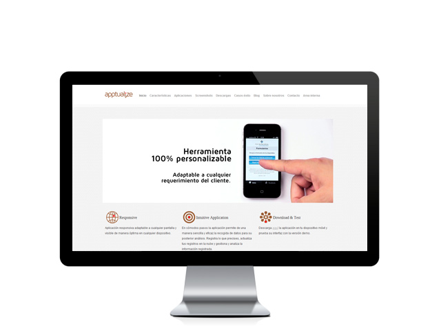 Web del cliente - apptualize.it