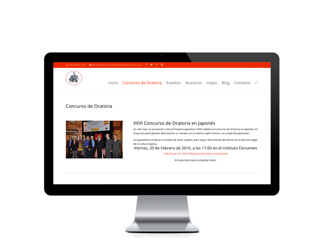 Web del cliente - asociacionculturalhispanojaponesa-tora.com