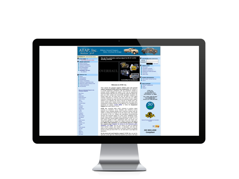 Web del cliente - atap.com