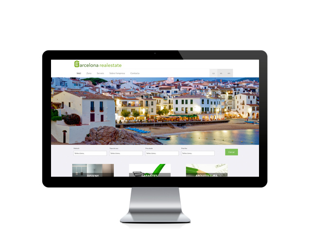 Web del cliente - barcelona-realestate.eu