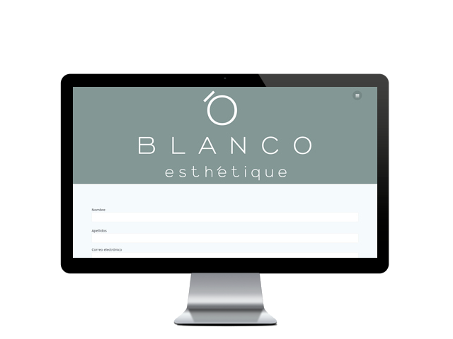 Web del cliente - blancoesthetique.com