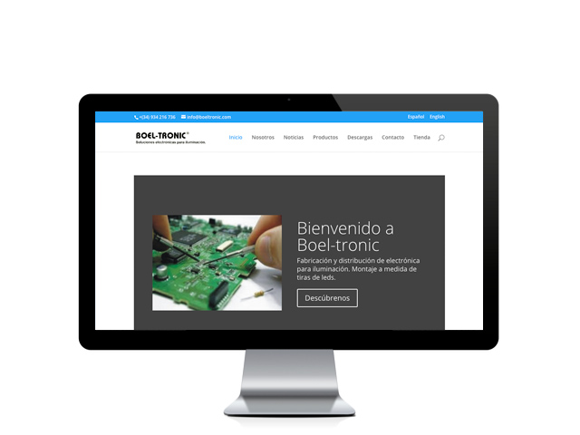 Web del cliente - boeltronic.com