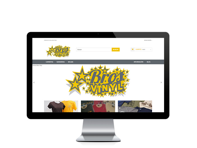 Web del cliente - brosvinyl.com