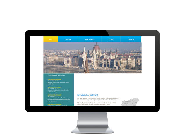 Web del cliente - budapest.cat