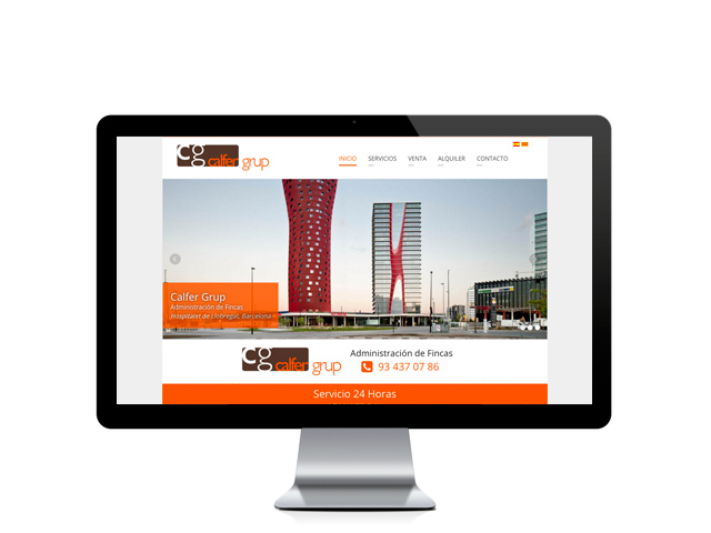 Web del cliente - calfergrup.com