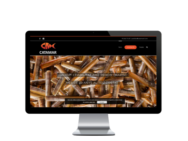 Web del cliente - catamarsl.com