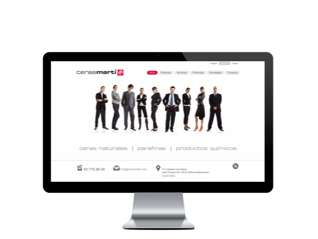 Web del cliente - cerasmarti.com