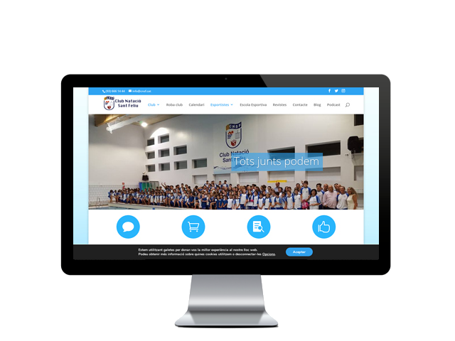 Web del cliente - cnsf.cat