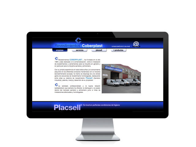 Web del cliente - coberplast.com