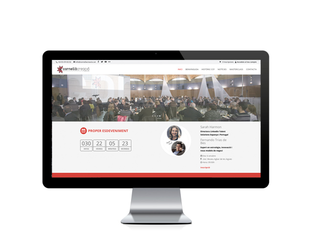 Web del cliente - cornellacreacio.cat