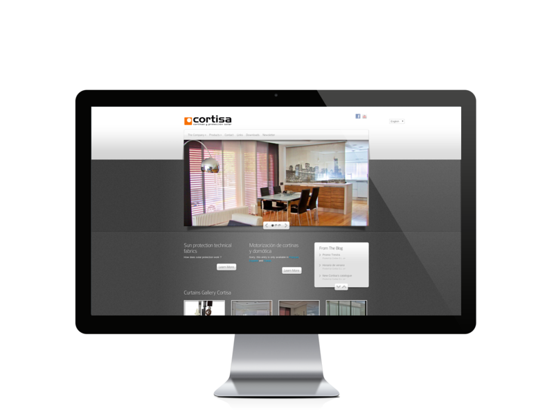 Web del cliente - cortisa.com