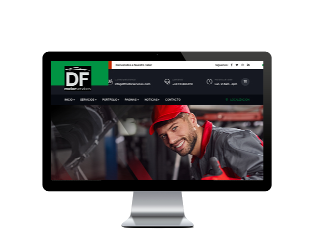 Web del cliente - dfmotorservices.com