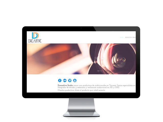Web del cliente - dreamfive.es