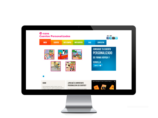 Web del cliente - e-nans.com