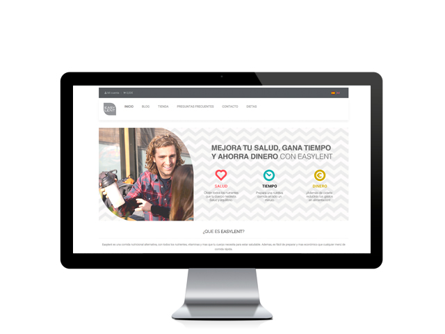 Web del cliente - easylent.eu