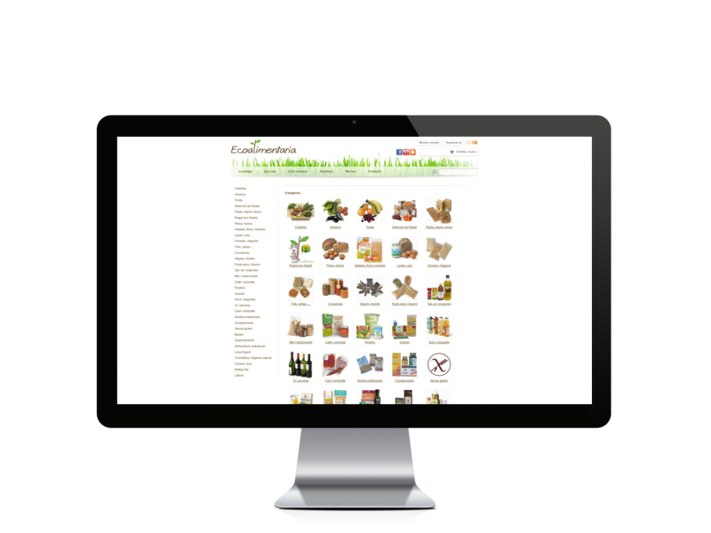 Web del cliente - ecoalimentaria.es