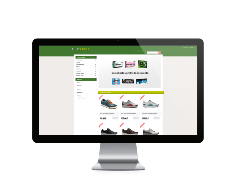Web del cliente - elitgolf.com