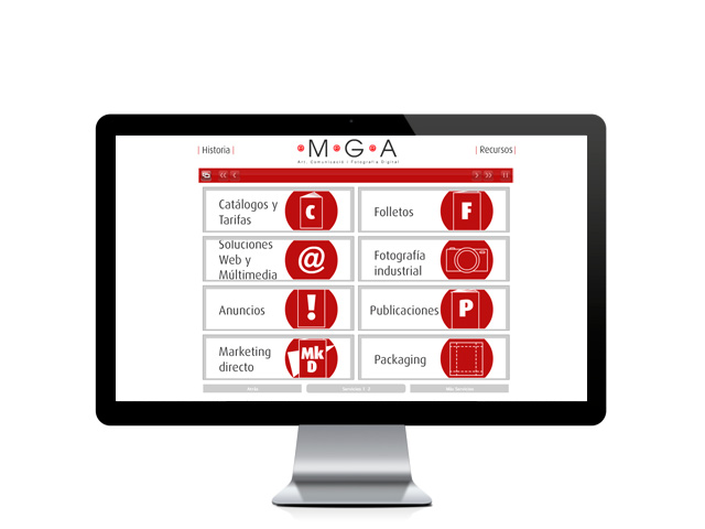 Web del cliente - emegea.es