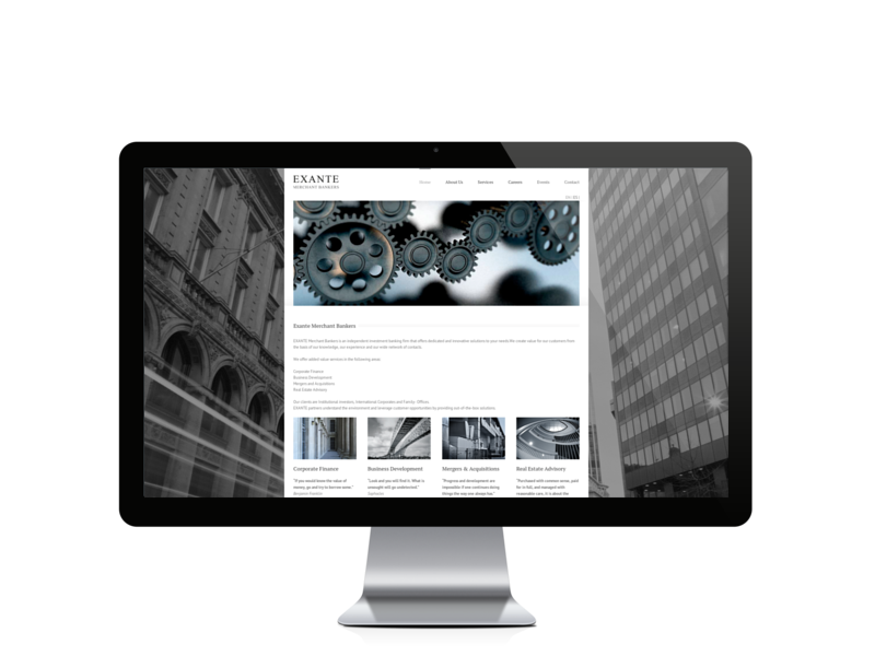 Web del cliente - exante.es