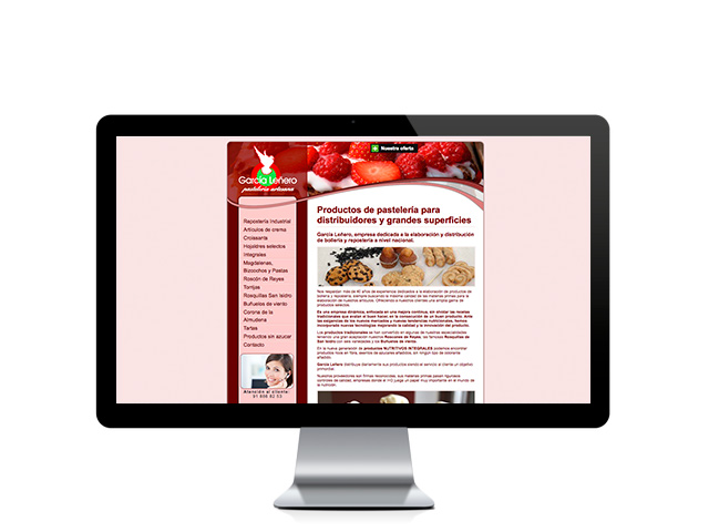 Web del cliente - fabrica-bolleria-seish.com