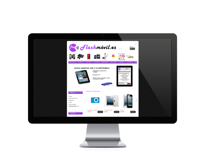 Web del cliente - flashmovil.es