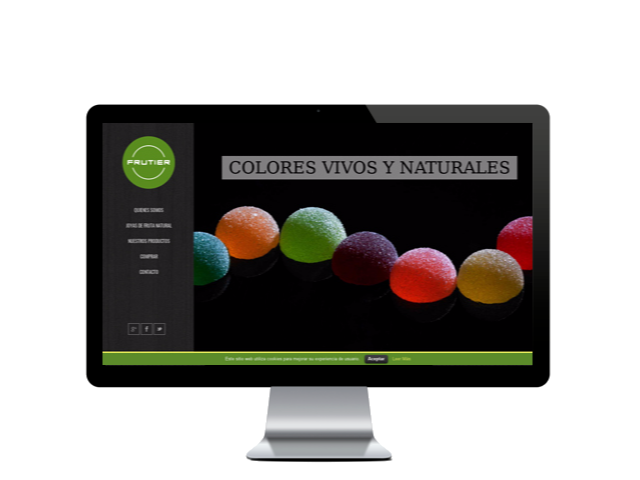 Web del cliente - frutier.com