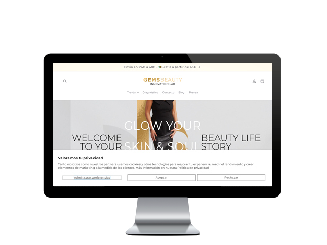 gemsbeautylab.com