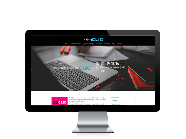 Web del cliente - gesclic.com