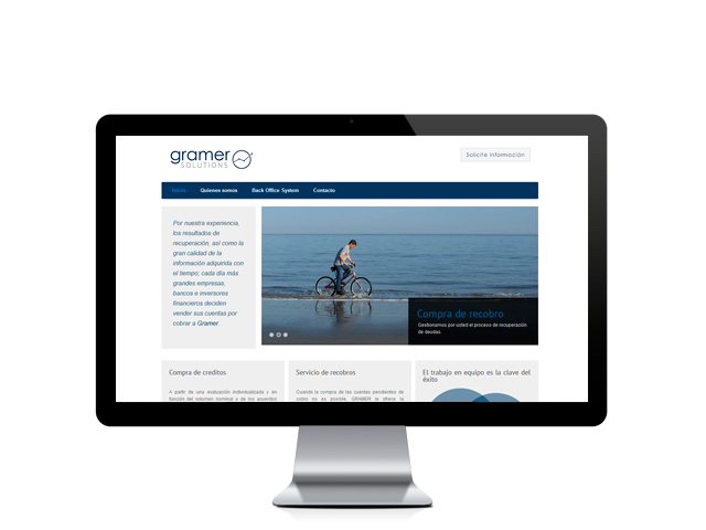 Web del cliente - gramersolutions.com
