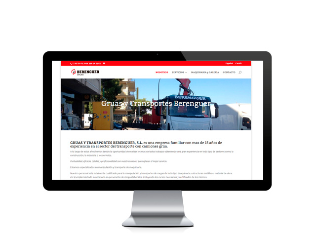Web del cliente - gruasberenguer.com
