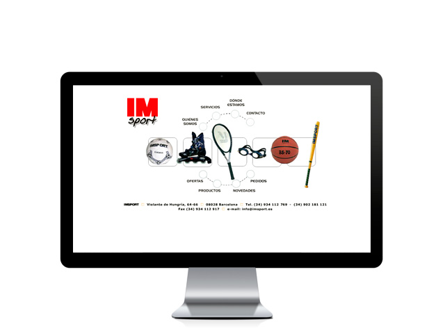 Web del cliente - imsport.es