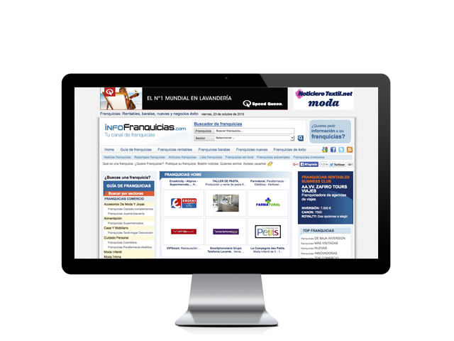 Web del cliente - infofranquicias.com