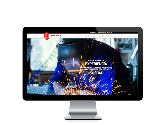 Web del cliente - jaimebach.com
