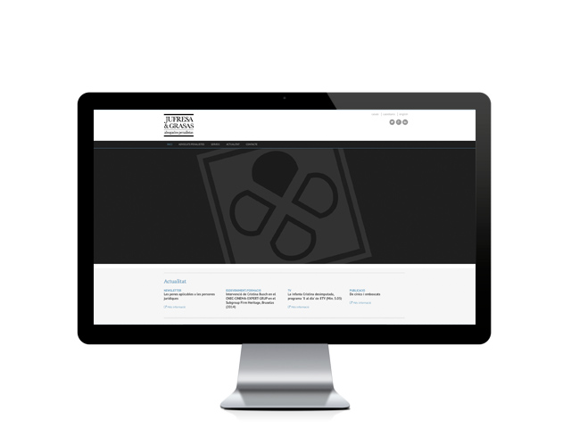 Web del cliente - jufresaygrasas.com