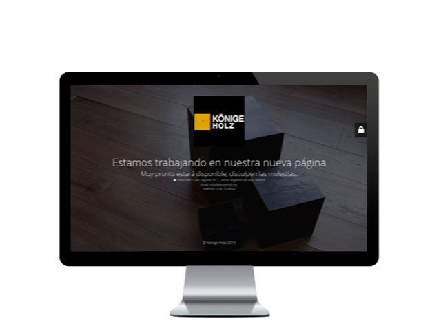 Web del cliente - konigeholz.es